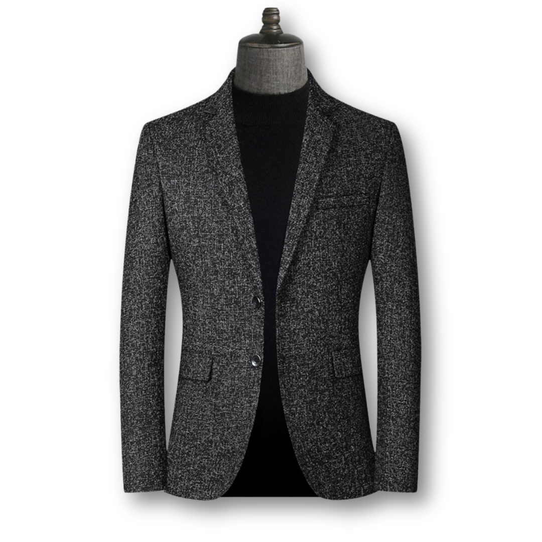 Domenico | Elegantan Blazer u Škotskom Tkanju