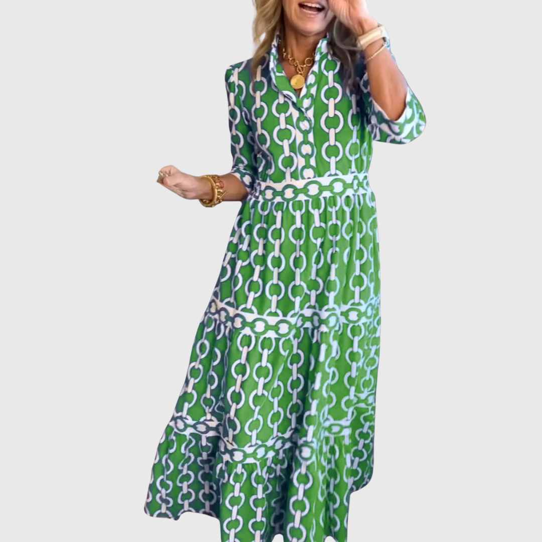 Marina | Haljina mediteranskog uzorka