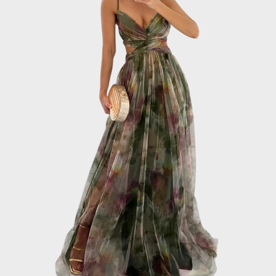 Mia - Cvjetna Maki Haljina za Beznapornu Eleganciju