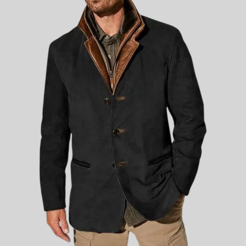 Rivo | Muška jesenska vintage jakna od antilopa