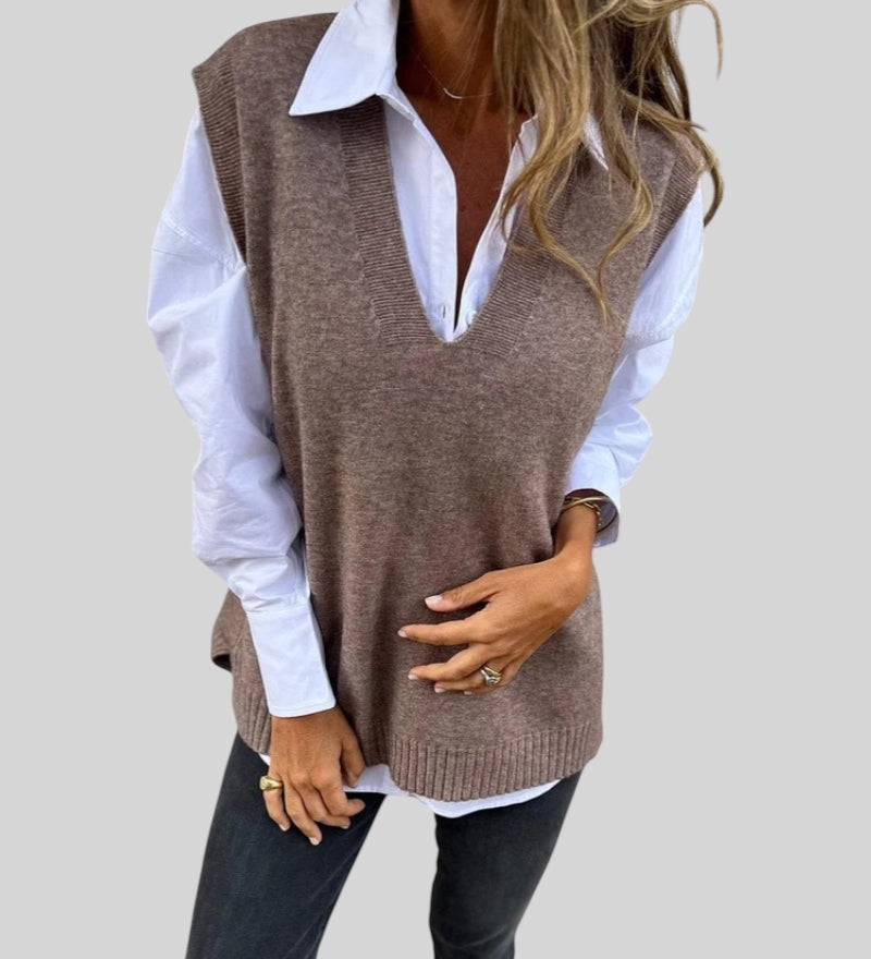 Nusa | Udobni pleteni kardigan