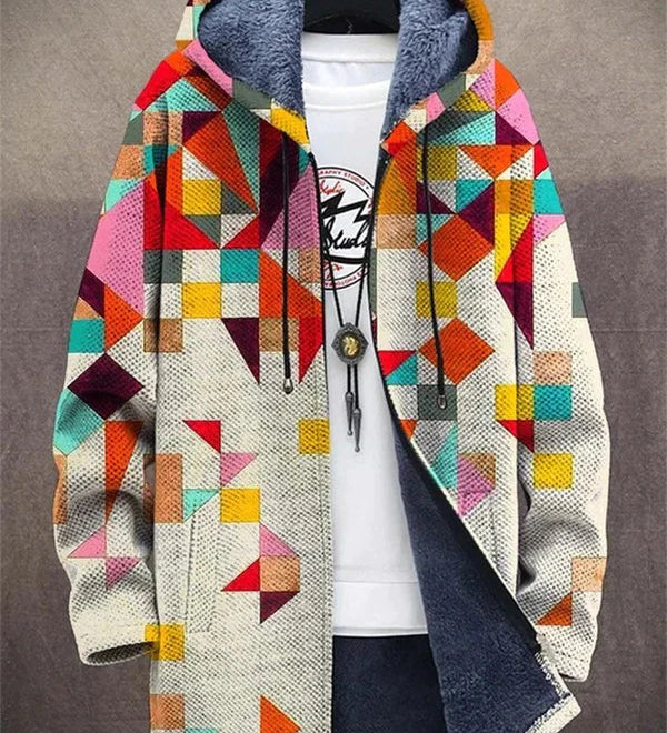 Aria™ - Luksuzni kapuzenjak s patentnim zatvaračem, inspiriran umjetnošću