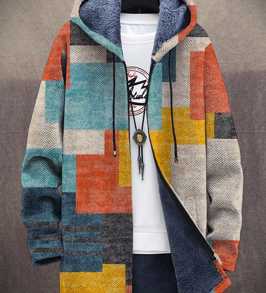 Elouera™ - Luksuzni kapuzenjak s patentnim zatvaračem, inspiriran umjetnošću