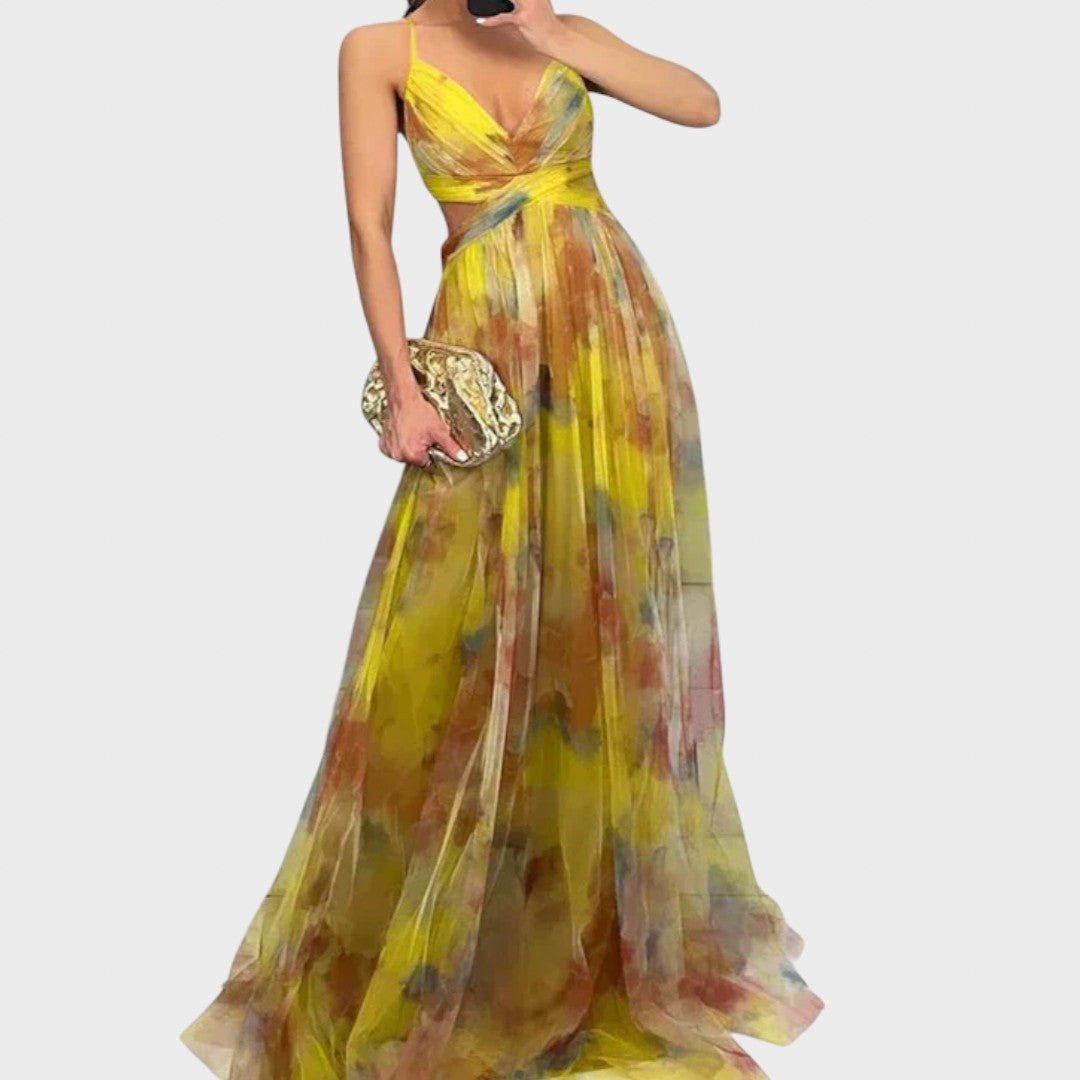 Mia - Cvjetna Maki Haljina za Beznapornu Eleganciju