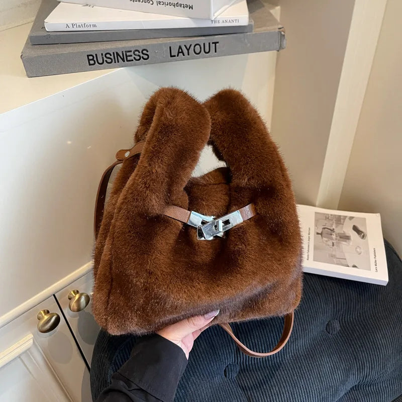 Bowien | Torba preko ramena od lažnog krzna za svakodnevnu upotrebu