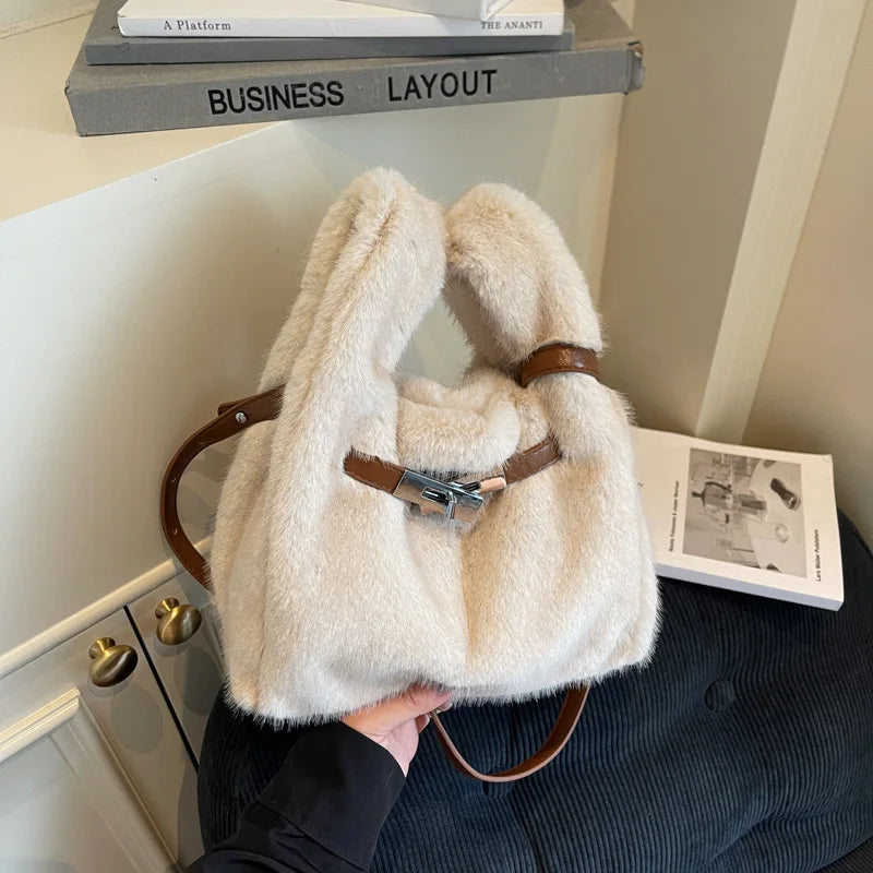 Bowien | Torba preko ramena od lažnog krzna za svakodnevnu upotrebu