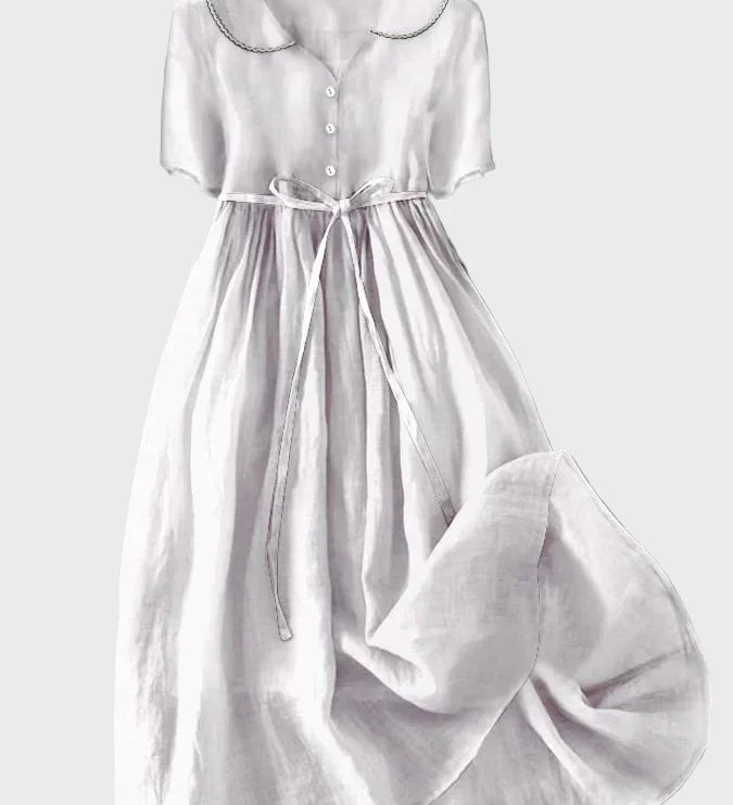 Klasična Haljina na Kopčanje