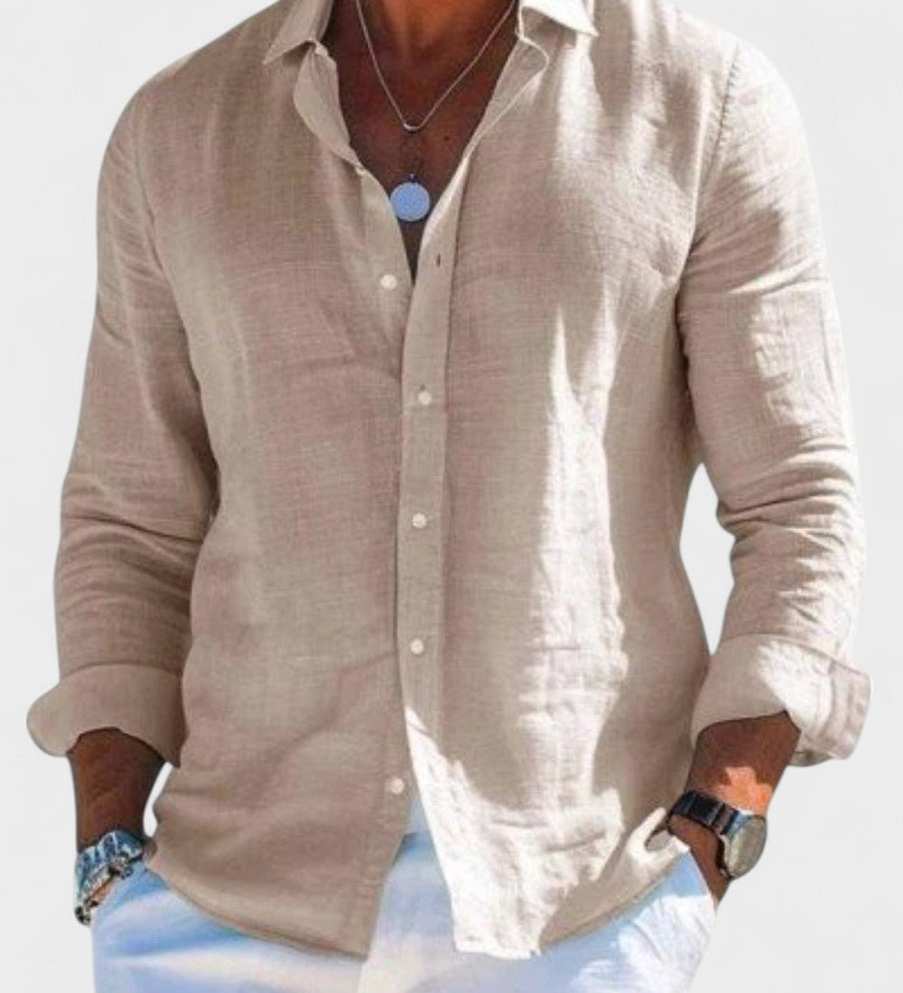 Dennis - Casual košulja od lanene tkanine za muškarce