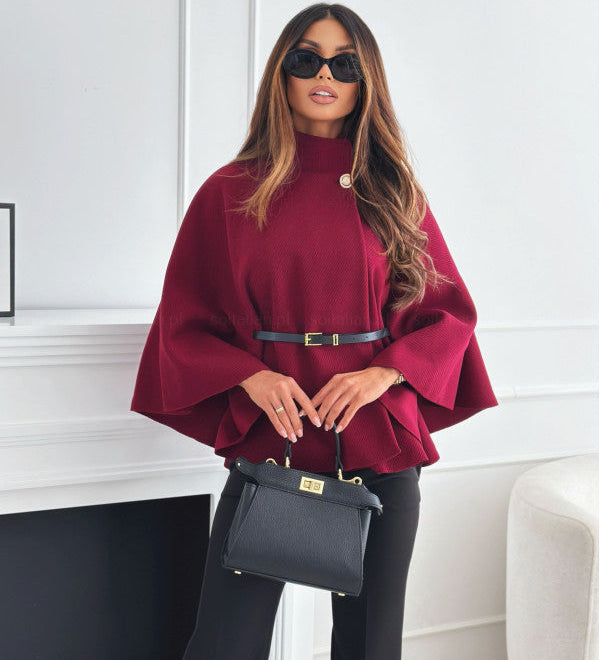 Nika - Elegantna jakna s leptir rukavima i remenom