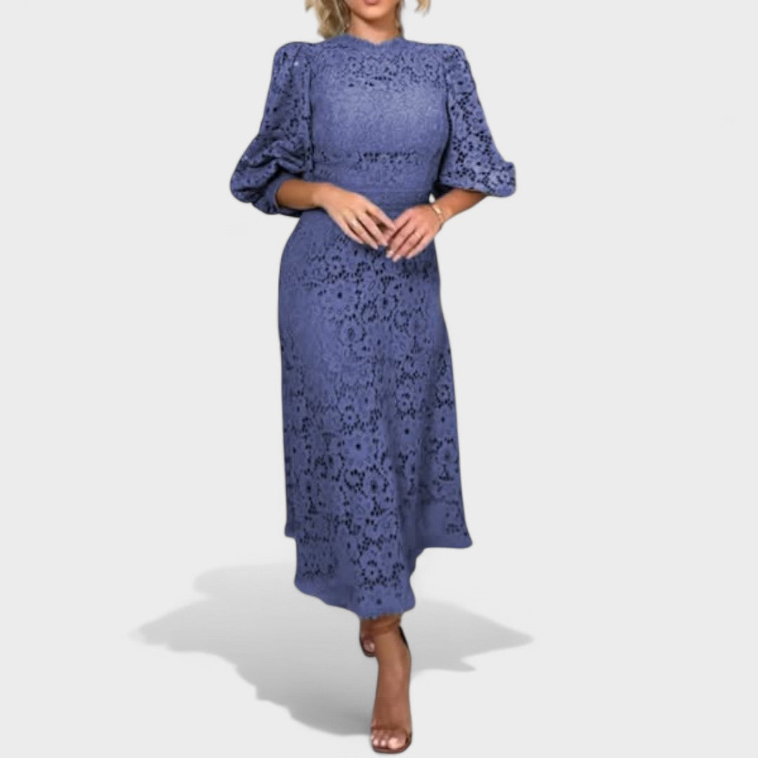 Maja - Čipkastu Haljinu S Lanterne