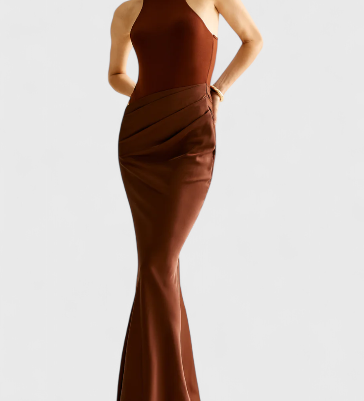 Leona Maxi Haljina s Tank Top Stilom i Izduženom Siluetom