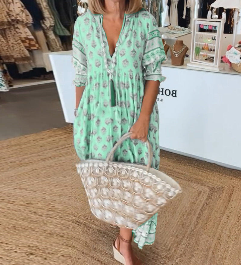 Jasmina – Osvježavajuća Proljetna Haljina