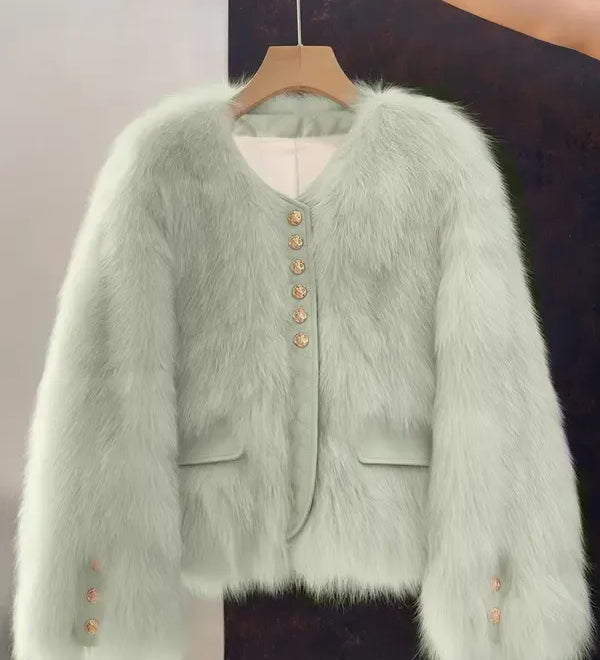 Aurelia Luxe Lažni Krzneni Kaput